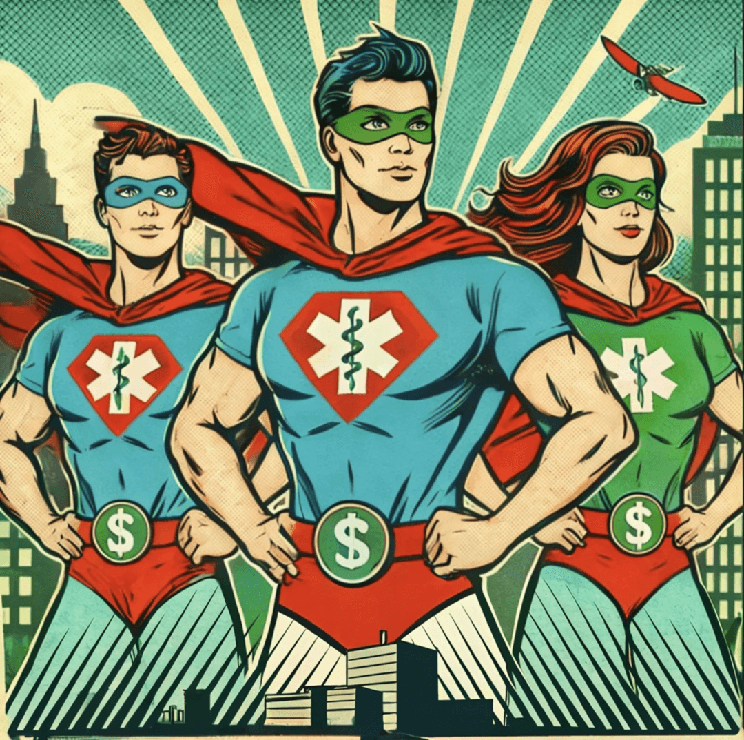 Medical bill analysis illustration